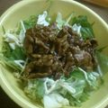 あぷりこっと。's cooksnap of when they made 豚ばら肉のカレーソース炒め（サラダ風）.