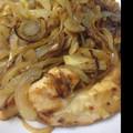 ドラえもん？'s cooksnap of when they made 玉ねぎと鶏むね肉のオイカレーマヨ炒め☆.