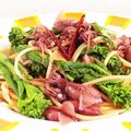Pallotta's cooksnap of when they made 蛍烏賊と菜の花のスパゲティ♪.