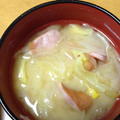 モカchama's cooksnap of when they made ☆ソーセージと野菜のお味噌汁☆.