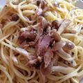 みーつん's cooksnap of when they made ツナとしめじのペペロンチーノ【簡単☆早】.