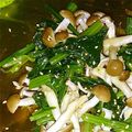 しえちゃん☆'s cooksnap of when they made ほうれん草としめじのお浸し.