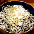 ８４ers's cooksnap of when they made ローソンの信州そばで簡単一人ランチ.