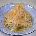 ダ〜ごはん's cooksnap of when they made 箸が止まらない！もやしだけのナムル.