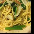 ☆kanata☆'s cooksnap of when they made ほうれん草と梅ジャコパスタ　どすぇ.