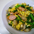 実希ちゃん's cooksnap of when they made 春♡菜の花と卵のマヨ炒め♡.