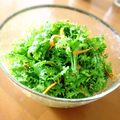 ayn33's cooksnap of when they made わさび菜のサラダ.