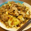 boofoochee's cooksnap of when they made 秋田産りんごｄeあんかけ焼きそば風.