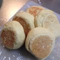 pua3a's cooksnap of when they made HM＆豆腐のみで簡単パン@ポテトコーン.