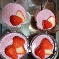 ちょうえいママ's cooksnap of when they made 簡単☆優しい味のイチゴミルクプリン♪♪.