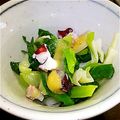 Mirey's cooksnap of when they made わけぎとタコのぬた.