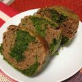 エターニア's cooksnap of when they made ほうれん草マーブルパウンドケーキ.