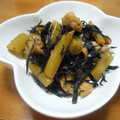 まゆみ母ちゃん's cooksnap of when they made 栄養豊富＊ひじきと蕗の煮物.