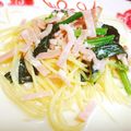 のんのんのんのんの's cooksnap of when they made 牛乳で☆鶏とほうれん草のクリームパスタ.