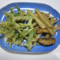 ネコネコ２０１１'s cooksnap of when they made ウドと椎茸の炒め物.