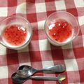 ひかるとママ's cooksnap of when they made 甘さひかえめ、牛乳ゼリー！ママの味♪.