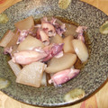 mayt's cooksnap of when they made 大根とイカの煮物.