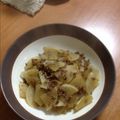 ゆぅまぁ922's cooksnap of when they made 大根と豚ミンチの炒め物.