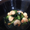 ナナ伽羅's cooksnap of when they made 中華風☆エビとワカメの和え物.