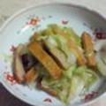 のじまさん's cooksnap of when they made 簡単！キャベツとさつま揚げのポン酢炒め.