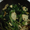 ほとゆず's cooksnap of when they made 簡単タケノコとカブの葉＆ほうれん草煮浸し.