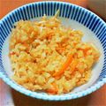 みつこ姉's cooksnap of when they made プチッと鍋で♪豚キム炊き込みごはん.