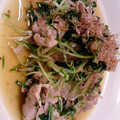 ☆＊くまたん＊☆'s cooksnap of when they made 水菜と豚肉の簡単炒め.