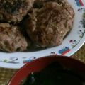 ☆★☆紫☆★☆'s cooksnap of when they made 簡単なめたけハンバーグ.