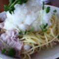 珍味佳肴's cooksnap of when they made 『青じそ』でさっぱりピリ辛パスタ♪.