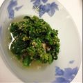 y＊kitchen's cooksnap of when they made 菜の花のお浸し.