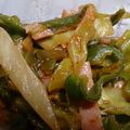 しもきゅう's cooksnap of when they made お弁当にハムピーマンの簡単ケチャップ炒め.
