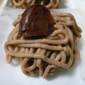 kioco's cooksnap of when they made 栗の渋皮煮　DE　モンブラン.