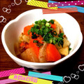 TMKEK's cooksnap of when they made 大根とたけのこの煮物☆ゆずごしょう風味.