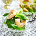 putimiko's cooksnap of when they made アイスプラントと海老＆じゃこのサラダ♪.