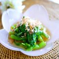 putimiko's cooksnap of when they made 春を食らう✿コウサイタイの辛子お浸し.