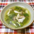 びんび❤'s cooksnap of when they made 菜の花とソーセージのスープ.