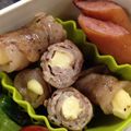 ぶ〜こ♡'s cooksnap of when they made お弁当に♪簡単豚肉のチーズ巻き焼き.