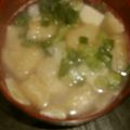 toshiebaba's cooksnap of when they made 豆腐とうす揚げの和風コンソメスープ☆.
