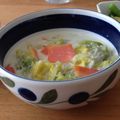 彗0916's cooksnap of when they made 野菜たっぷり☆ほっこり生姜ミルクスープ.
