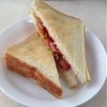 にちゃすけ's cooksnap of when they made ランチに簡単♪うちのホットドッグ風サンド.