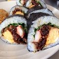 のんちのワイフ's cooksnap of when they made 焼肉たまご海苔巻き☆花見行楽お弁当に.