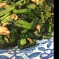 ゆきこんぷりーと's cooksnap of when they made 大根の葉とツナの甘辛炒め.