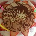 ☆ピグもん☆'s cooksnap of when they made 仲間の印✖!!　ワンピースキャラケーキ.