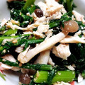 ＬＯＶＥＤＯＧＳ's cooksnap of when they made 春菊とささみのごまあえ.