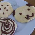 めぐめぐ1450mm's cooksnap of when they made 子どもと一緒に！お絵かき蒸しパンダ♡.