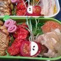 まっきー♪３７'s cooksnap of when they made お弁当に♪プチトマトでリンゴ.