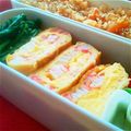 みつこ姉's cooksnap of when they made 塩胡椒で中華風に！？カニカマ入り卵焼き.