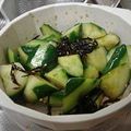菜乃果's cooksnap of when they made ササッと♪きゅうり（胡瓜）の塩昆布漬け♪.