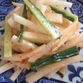 ４番目's cooksnap of when they made キムチがぴりっと大根サラダ.