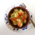 gingamom's cooksnap of when they made カリフラワーアンチョビまよケチャ焦がし焼.